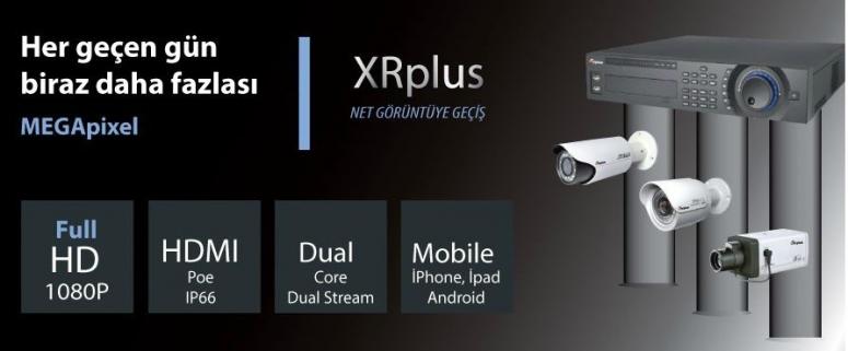 Megapixel IP Kameralar ile Full HD görüntü
